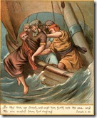 Jonah is Thrown Overboard