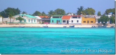 Waterfront at Gran Roque, Los Roques