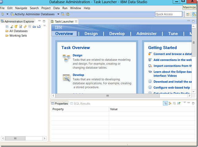 IBM Data Studio 4.1 | SQL Panda