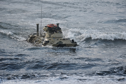 "Запад-2013": Высадка на побережье