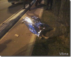 motocilista morto na beira mar