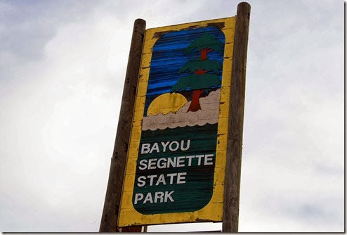 Bayou Segnette Sign