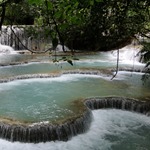 As cachoeiras de Kuang Si