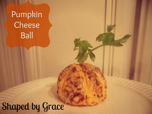 Pumpkin cheese ball blog