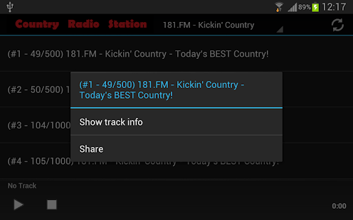 Top Country Radio Stations Screenshots 7