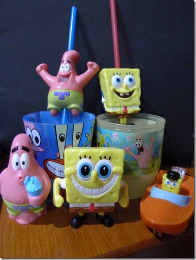 McDonald's Spongebob collection