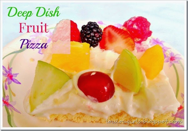 Deep Dish Fruit Pizza