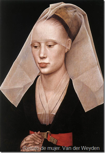Retrato de mujer. Van der Weyden