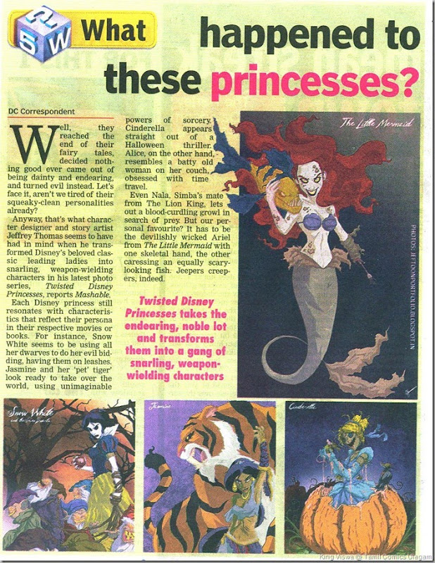 Deccan Chronicle Chennai Chronicle Dated 20th Aug 2013 Pg No 25 Disney Characters