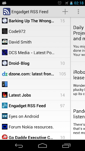 News Reader RSS - ATOM