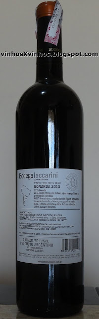 vinho da uva bonarda