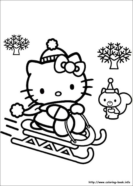  Detalle   imagen dibujos de hello kitty de navidad