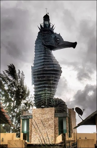 Seahorse Lighthouse - Miri, Malaysia
