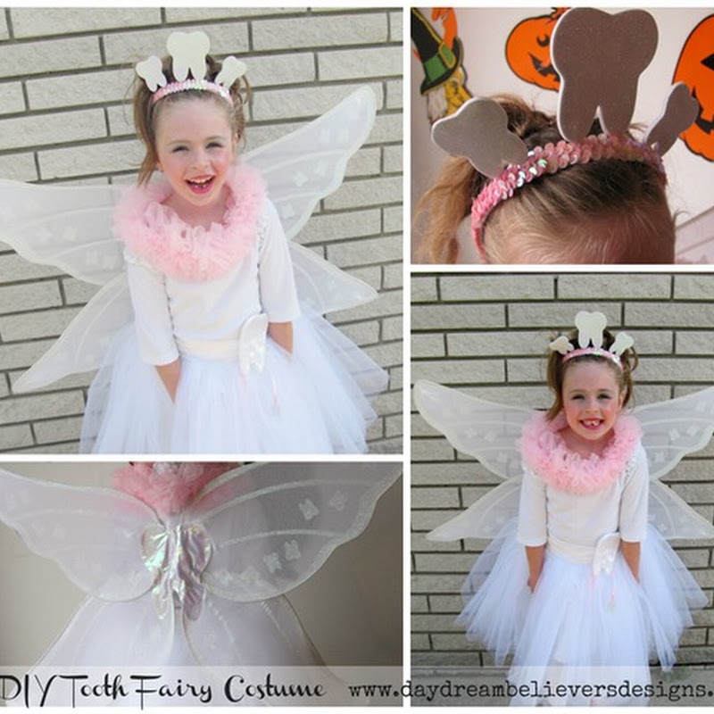 Looking for a diy tooth fairy costume for halloween? 