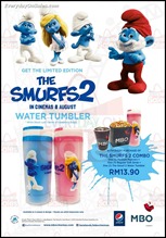 MBO Cinemas Free The Smurf 2 Water Tumbler Deal 2013 Discounts Offer Shopping EverydayOnSales