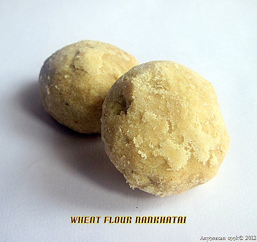 wheat flour nankhatai