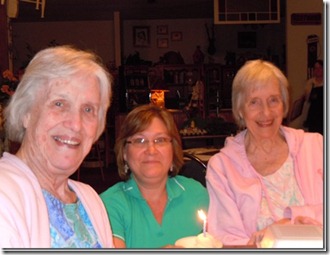 Mom and Aunt Martha in Ark 2011