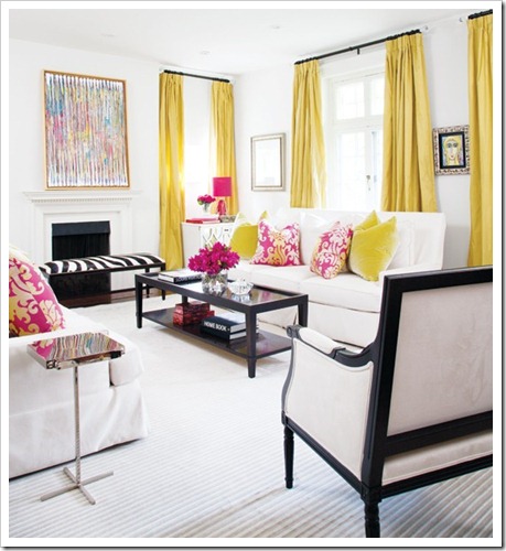 yellow style at home