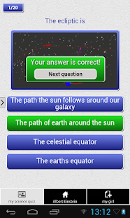 Physics quizz Screenshots 2