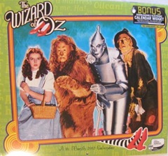 wizard of oz 2012 calendar