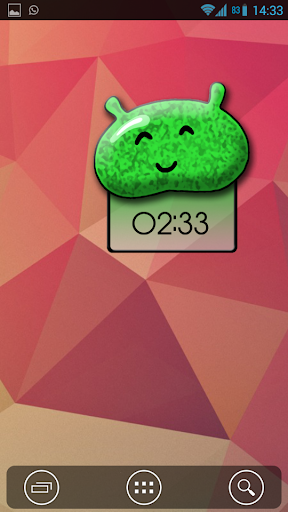 Jelly Bean Clock UCCW Skin