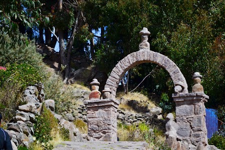 Lacul Tititcaca: Poarta de piatra - insula Taquile