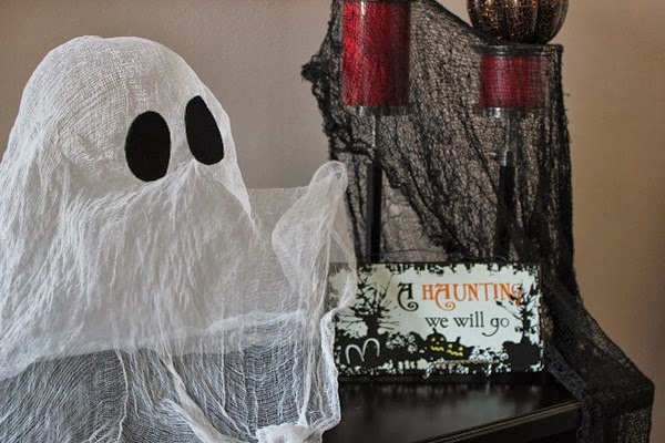 DIY Floating Ghost, Halloween Tutorial 