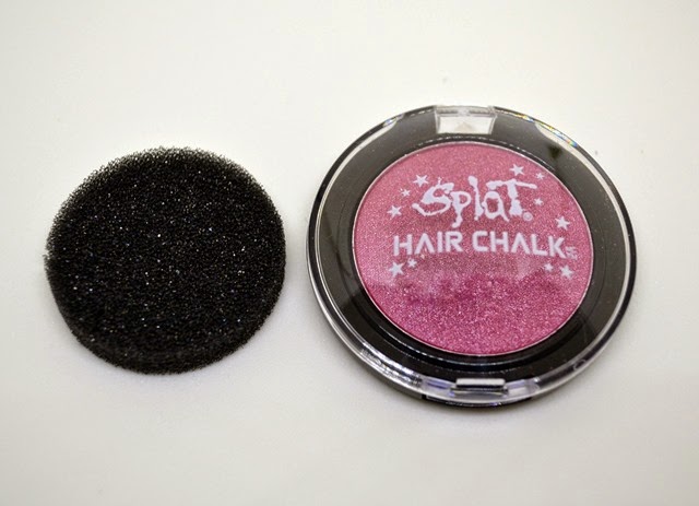 splat hair chalk dusty rose