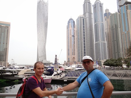  cu Ovidiu Chis in Dubai Marina