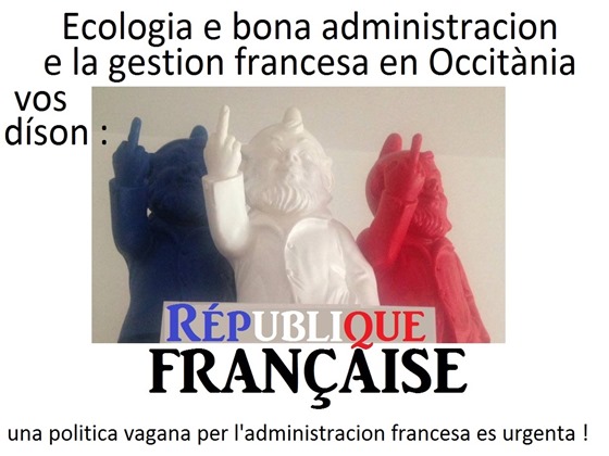 Republica francesa e la gestion administrativa en Occitània
