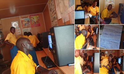 View Makosi Primary Pupils' Computer Lesson