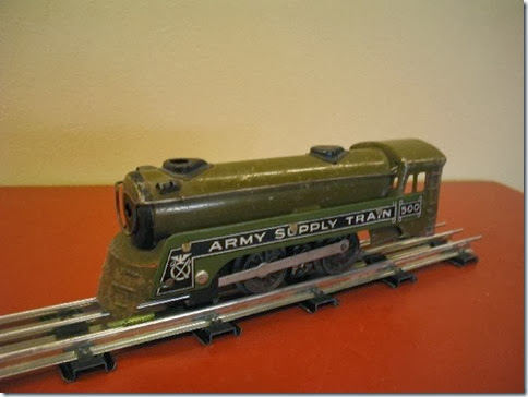 Marx #500 Army Supply Train Locomotive