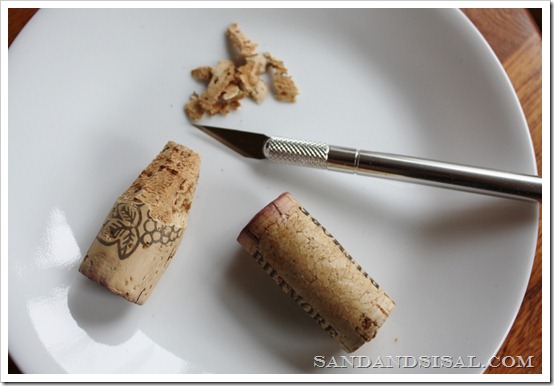 taper your cork 