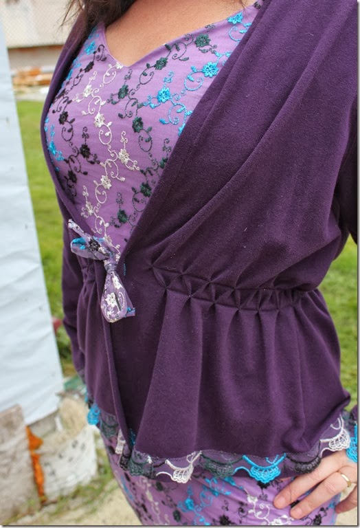 purple lace dress 094