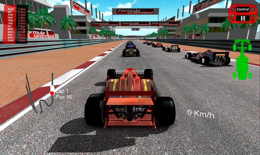 Formula Unlimited 2014 - screenshot