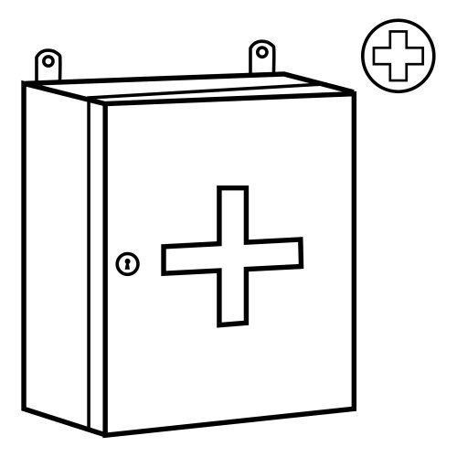 Dibujos Para Colorear De Un Botiquin De Primeros Auxilios Imagui