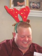 Christmas Holiday 12.23.12 Tommy with antlers on