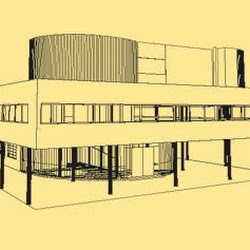 56.- Le Corbusier. Villa Saboya