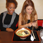 ramen soup in Kabukicho, Japan 