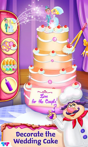 Clumsy Chef Wedding Cake