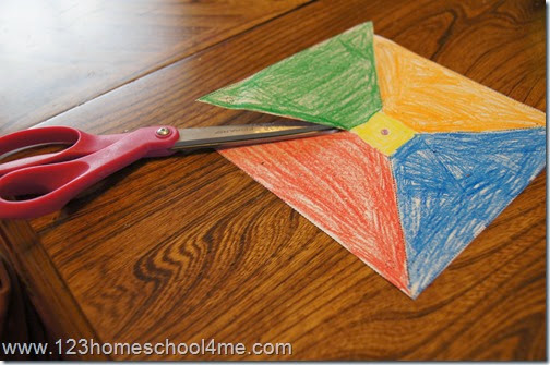 Simple Paper Pinwheel Craft for Kids Simple Paper Pinwheel Craft for Kids