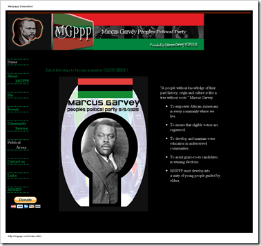 Marcus Garvey - Home Page-102836