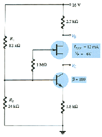 MCQs in  DC Biasing – FETs Fig. 21