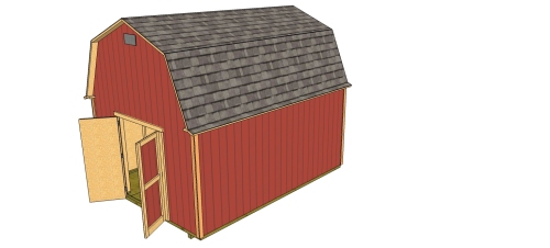 Sketchup Shed Plans 8x12