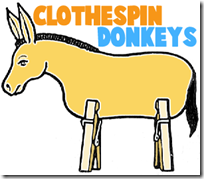 clothespin-donkeys