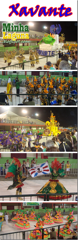 Desfile Xavante Carnaval 2012 Laguna