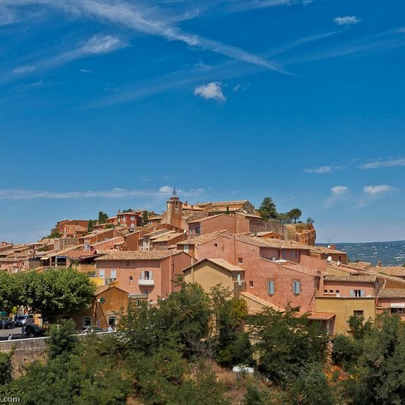 The Ochre-Red Village of Rousillon, France | Amusing Planet