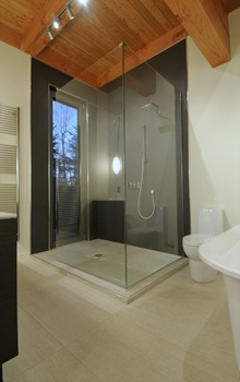 Baño-moderno-casa-arquitectura-sostenible-Pierre-Cabana Baño-moderno-casa-arquitectura-sostenible-Pierre-Cabana