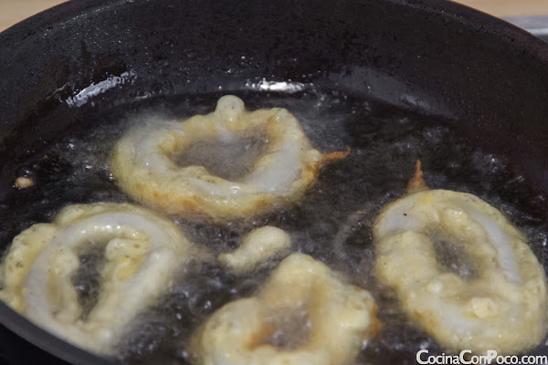 Calamares a la Romana Sin Gluten - Receta paso a paso