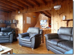 new furniture in the lodge